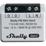 Shelly Смарт измервател Shelly - PM Mini Gen3, 16A, сив (3800235261613)