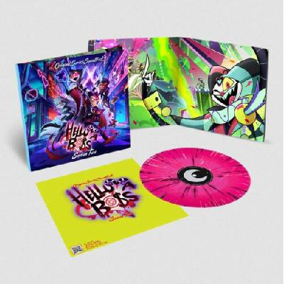 OST - Helluva Boss - Season Two Pink Splatter Vinyl LP