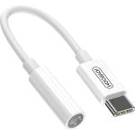 JOYROOM Адаптер Joyroom 3, 5 мм Mini Jack (женски) - USB Type-C (мъжки) - Бял KP32932
