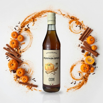ODK OrsaDrinks Sirup Pumpkin Spice / Tekvica 750 ml
