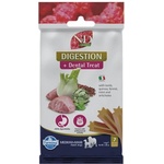 Farmina N&D Quinoa Digestion Dental Care Treat With Lamb, Fennel, Mint and Artichoke Medium Maxi - Дентални стикове за кучета от средни и едри породи с агнешко, киноа, фенел, мента и артишок - 100 гр, Италия 