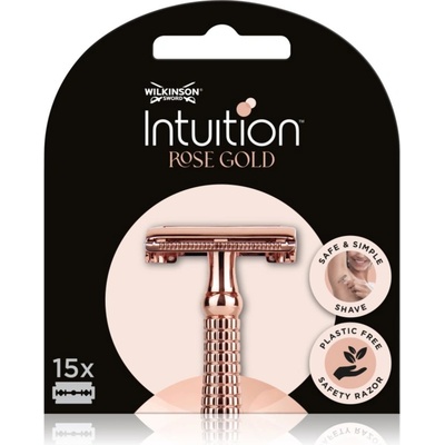 Wilkinson Sword Intuition Rose Gold Blades Резервни остриета 15 бр