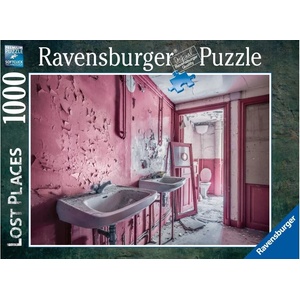 Ravensburger Пъзел Ravensburger от 1000 части - Розови сънища (17359)