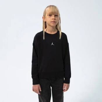 Nike Суитчър Essentials Crew Girl детски Дрехи Суичъри 45A859-023 Черен 122-128 cm (45A859-023)