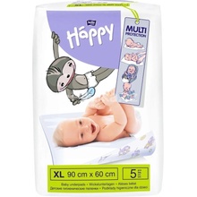 Bella Happy prebaľovacie podložky 90 x 60 cm 5 ks