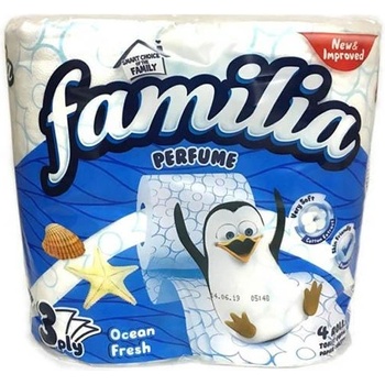 Image 1 of FAMILIA Фамилия тоалетна хартия 4бр синя