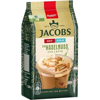 Douwe Egberts Разтворимо кафе Jacobs Latte Hazelnut 340 г