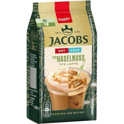 Douwe Egberts Разтворимо кафе Jacobs Latte Hazelnut 340 г