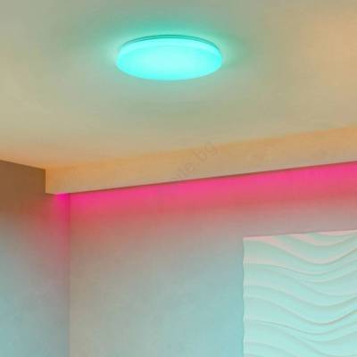 EGLO 902197-LED RGBW Димируемо таванно осветително тяло FRANIA-Z LED/20W/230V Ø43 cm (EG902197)