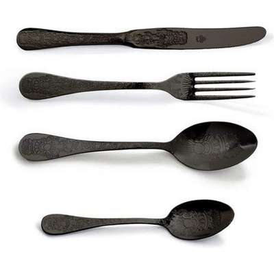 Herdmar Комплект черни прибори за хранене от 36 части с PVD покритие HERDMAR серия SANTAMARTA (herdmar174303601171900001)