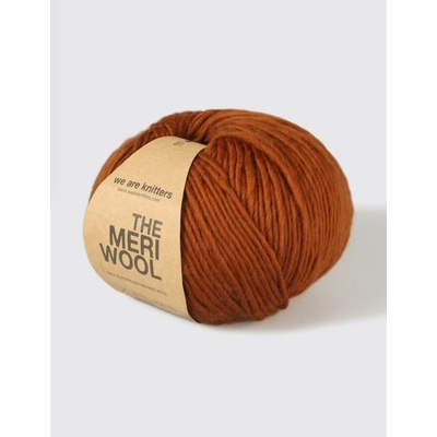 We are knitters Meriwool Farba: Cinnamon