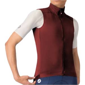 Castelli Дамски елек за колоездене Castelli Women's Espresso 2 Vest Cycling vest - Garnet (154-0182-0513)