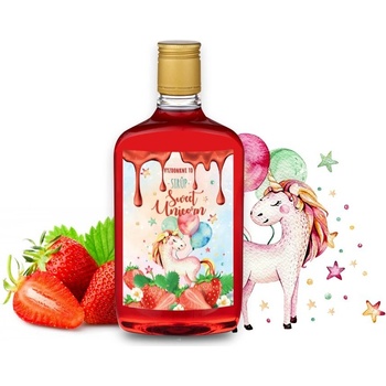 Lipoo sirupy SWEET UNICORN jahoda 0,5 l