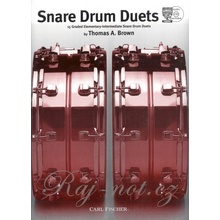 Snare Drum Duets + CD / 15 duet pro malý buben