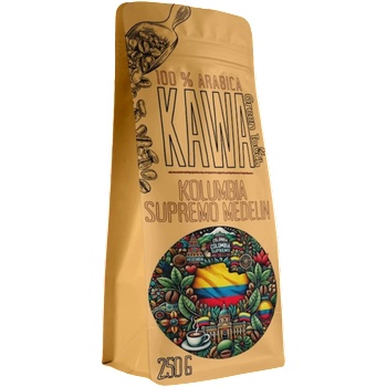 Green Touch Мляно кафе Green Touch Kolumbia Supremo Medelin 100% Арабика с нотки на шоколад и лешници, 0.250кг