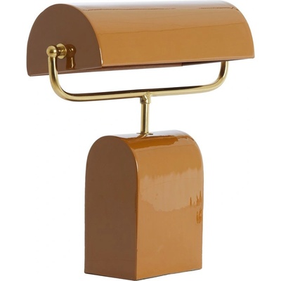 Light & Living Оранжева метална настолна лампа (височина 38 cm) Cardona - Light & Living (8058083)