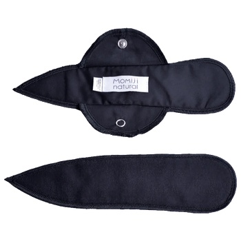 Momiji Дамски превръзки с крилца за бельо тип прашки за многократна употреба Momiji - 2 броя