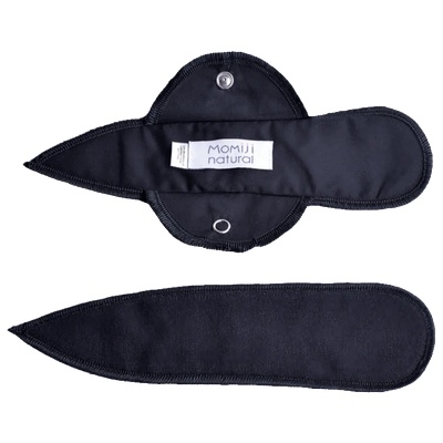 Momiji Дамски превръзки с крилца за бельо тип прашки за многократна употреба Momiji - 2 броя