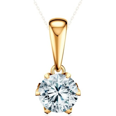 Savicki Prívesok The Journey žlté zlato laboratórny diamant TJ Z01 BR 050 LAB Z