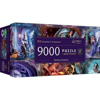 Trefl Stokes Fantasy Creatures 9000 dílků