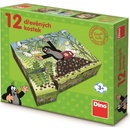 Dino kostky Krtek a přátelé 12 kostek