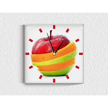 Image 1 of Стъклен стенен часовник 008