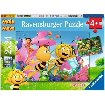 Ravensburger Die kleine Biene Maja Biene Maja 2x24 dílků