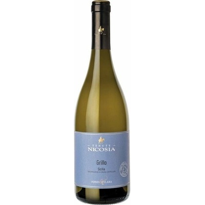 Nicosia Grillo Fondo Filara BIO 2024 13% 0,75 l (čistá fľaša)