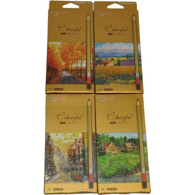 Цветни моливи 12цв. дълги yl830053