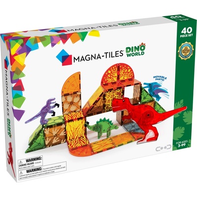 Magna-Tiles Magnetická stavebnica Dino 40 ks