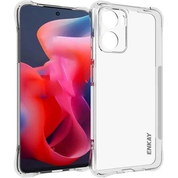 Motorola Moto G05 4G / E15 4G Удароустойчив ENKAY Силиконов Калъф и Протектор