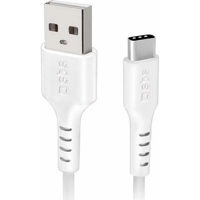 SBS TECABLEMICROC15W USB-C/USB, 1,5m, bílý