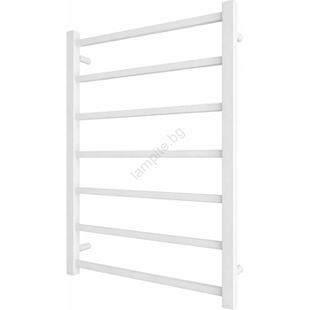 Mario Radiators Хавлиена лира за баня INOX TOKIO 161W/230V 77x53 cm неръждаема стомана/бял (MR0040)