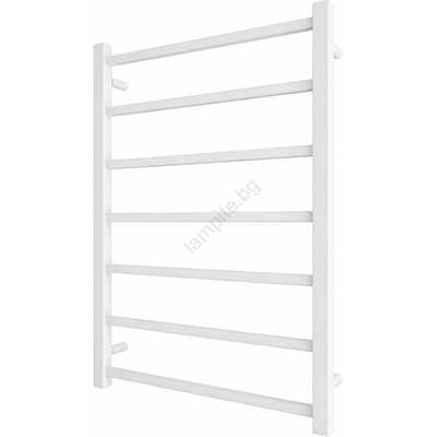 Mario Radiators Хавлиена лира за баня INOX TOKIO 161W/230V 77x53 cm неръждаема стомана/бял (MR0040)