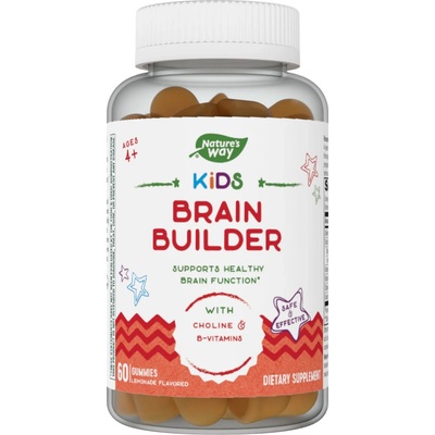 Nature's Way Kids Brain Builder, 60 желирани таблетки, Nature's Way (13882)