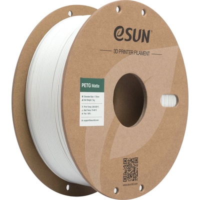 eSUN PETG-Matte White - 1, 75 mm / 1000 g (PETG-MT175W1P1)