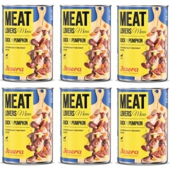 Josera Dog Meat Lovers Menu Duck with Pumpkin 6 x 800 g