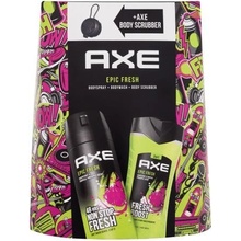 Axe Epic Fresh 3in1 sprchovací gél 250 ml + dezodorant 150 ml + umývacia hubka