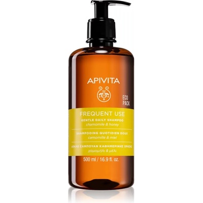 APIVITA Frequent Use Chamomile & Honey шампоан за ежедневно миене на коса 500ml