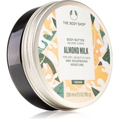 The Body Shop Almond Milk Body Butter telové maslo s vyživujúcim účinkom 200 ml