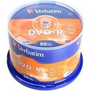 Médiá na napaľovanie Verbatim DVD-R 4,7GB 16x, 50ks