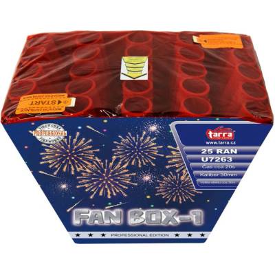 Tarra ohňostroj baterie výmetnic fan box 1 25 ran 4 1
