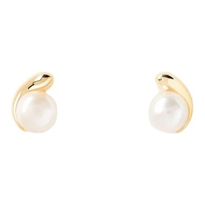 PDPAOLA Pozlacené náušnice pecky La Perla Mini AR01-E61-U