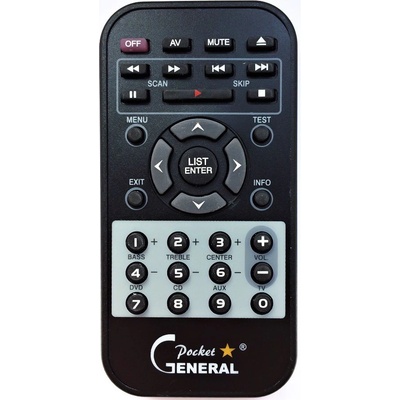 съвместим DENON DRM-540, DRM-550 - съвместимо дистанционно управление на марката General (DRM-540, DRM-550)