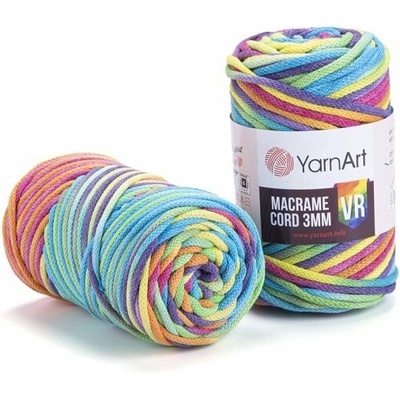 YarnArt Macrame Cord VR 3mm 919 barevná