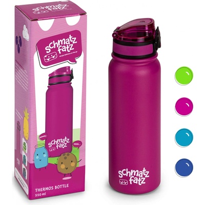 Klarstein Wakaba termoska z nehrdzavejúcej ocele Tritan BPA Free purple 550 ml