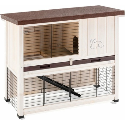 Ferplast Drevená klietka pre zajaca RANCH 100 BASIC 92 x 47 x 81 cm