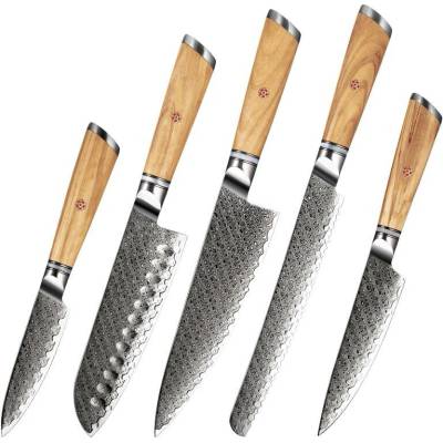 Samurai 5 dílný set Olive Natural