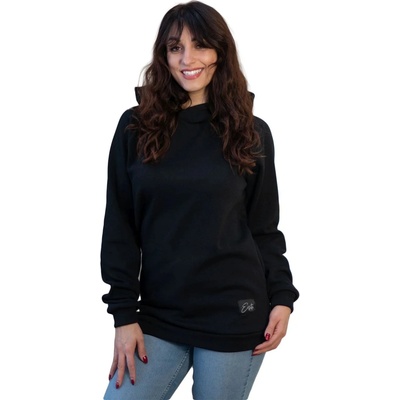 Esito dámská zateplená mikina Warmkeeper Black extended černá