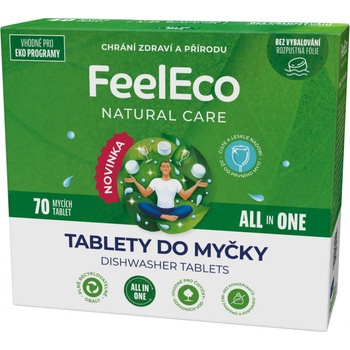 FeelEco Tablety do myčky All in One 70 ks